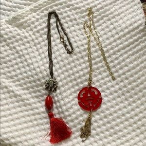 Red Necklaces